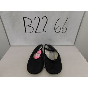 Dance Ballet Shoes ABT Big Kid 4M Black Leather Full Sole